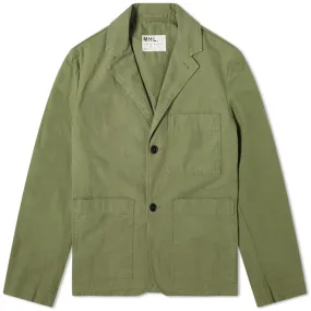 MHL. by Margaret Howell Two Button BlazerKhaki