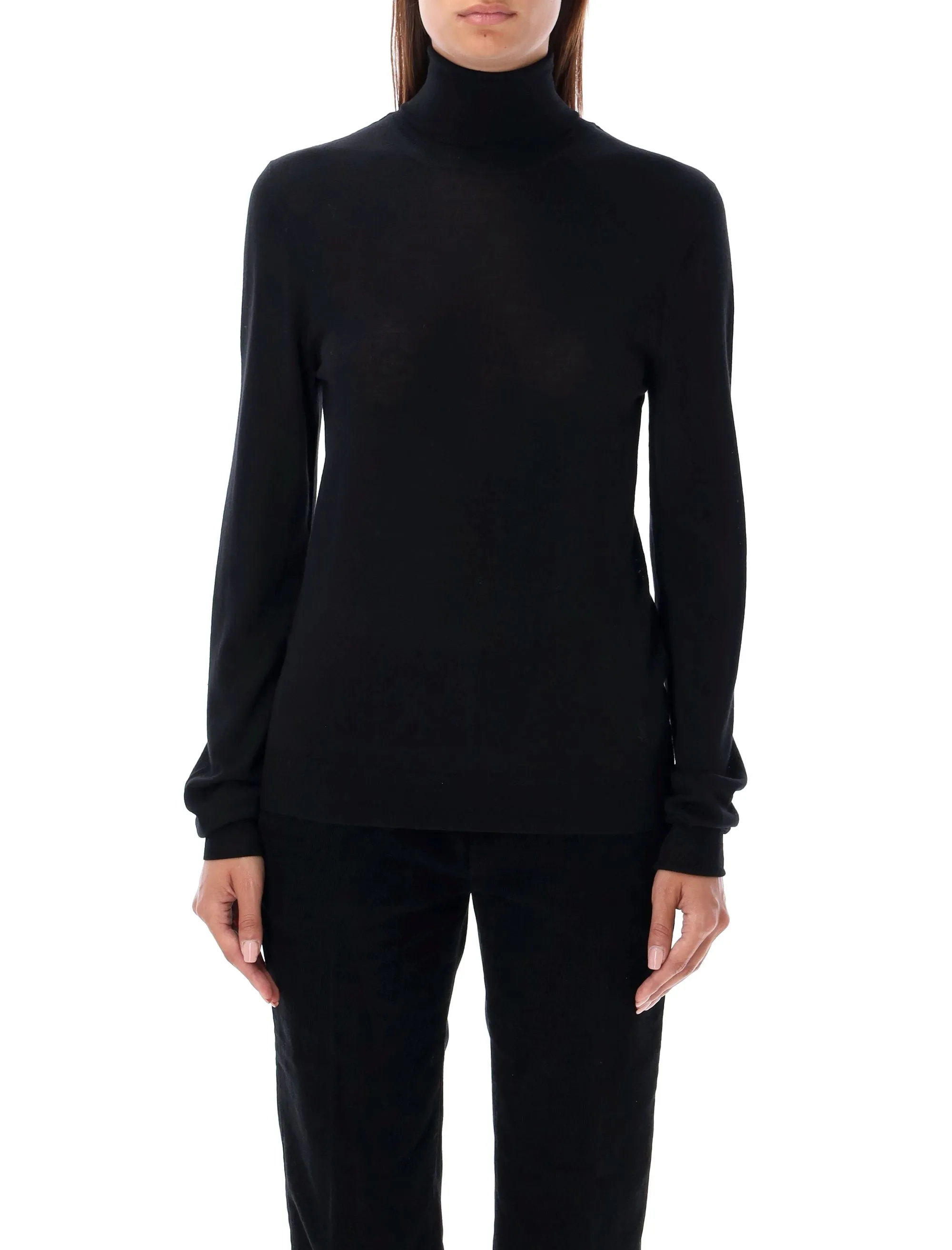 MICRO CASSANDRA LOGO HIGHNECK SWEATER