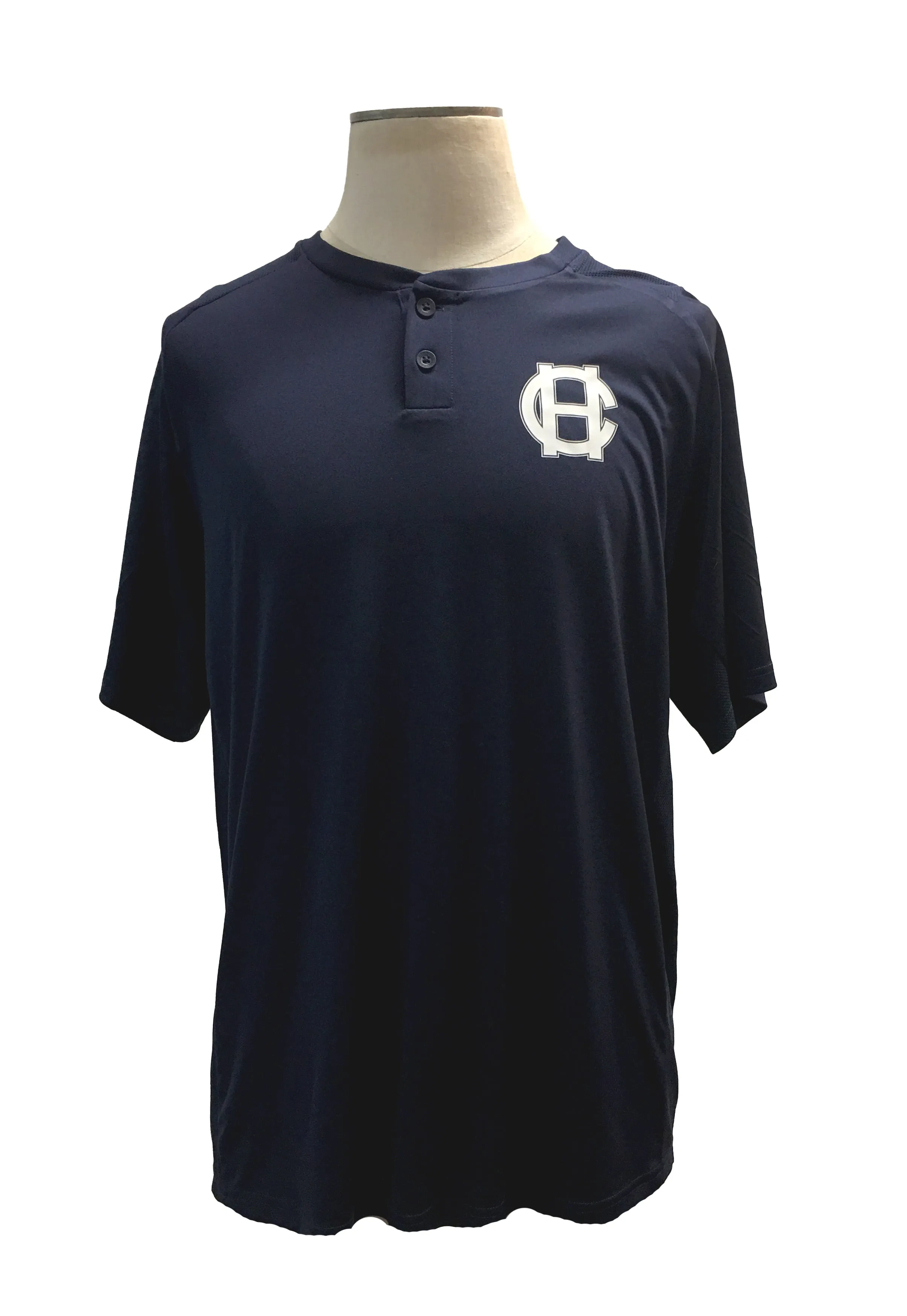 New Era Two-Button Coaches Dri-Fit Tee Shirt