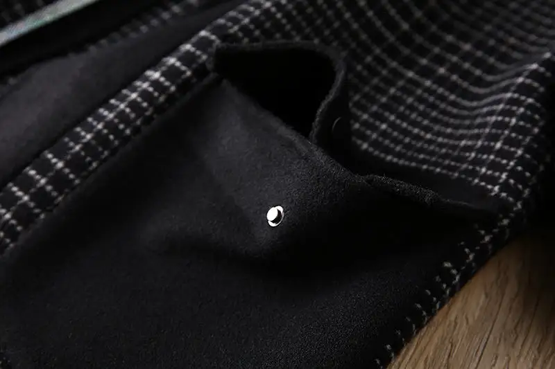 Offline thousand yuan level! Two-sided too! Foreign trade men's clothing cut standard tail goods stand collar woolen jacket larg