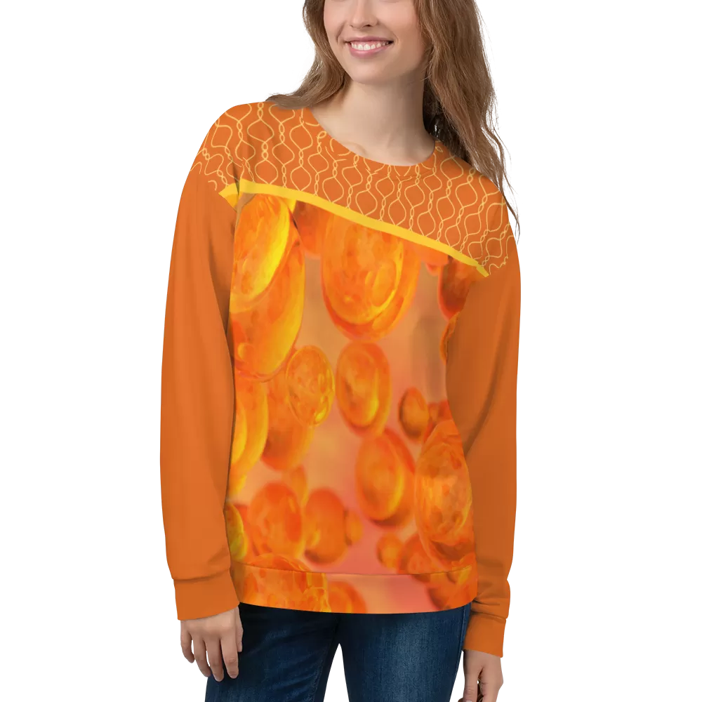 Orange Plasma Sweatshirt