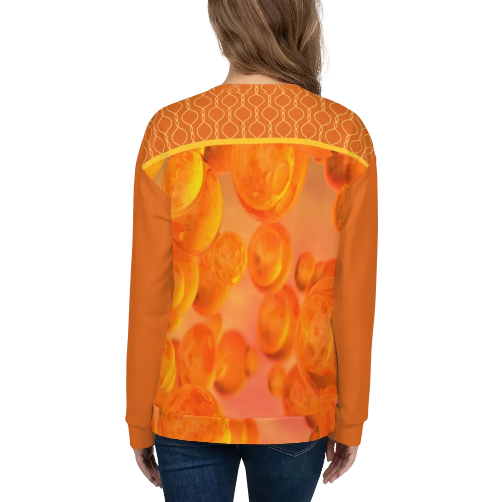 Orange Plasma Sweatshirt