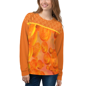 Orange Plasma Sweatshirt