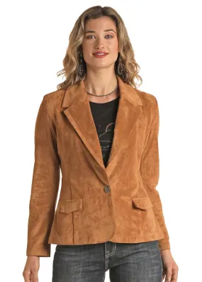 Panhandle Slim Womens Rust Micro Blazer