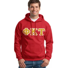 Phi Kappa Tau Hanes 10oz. Hoodie - Hanes F170 - TWILL