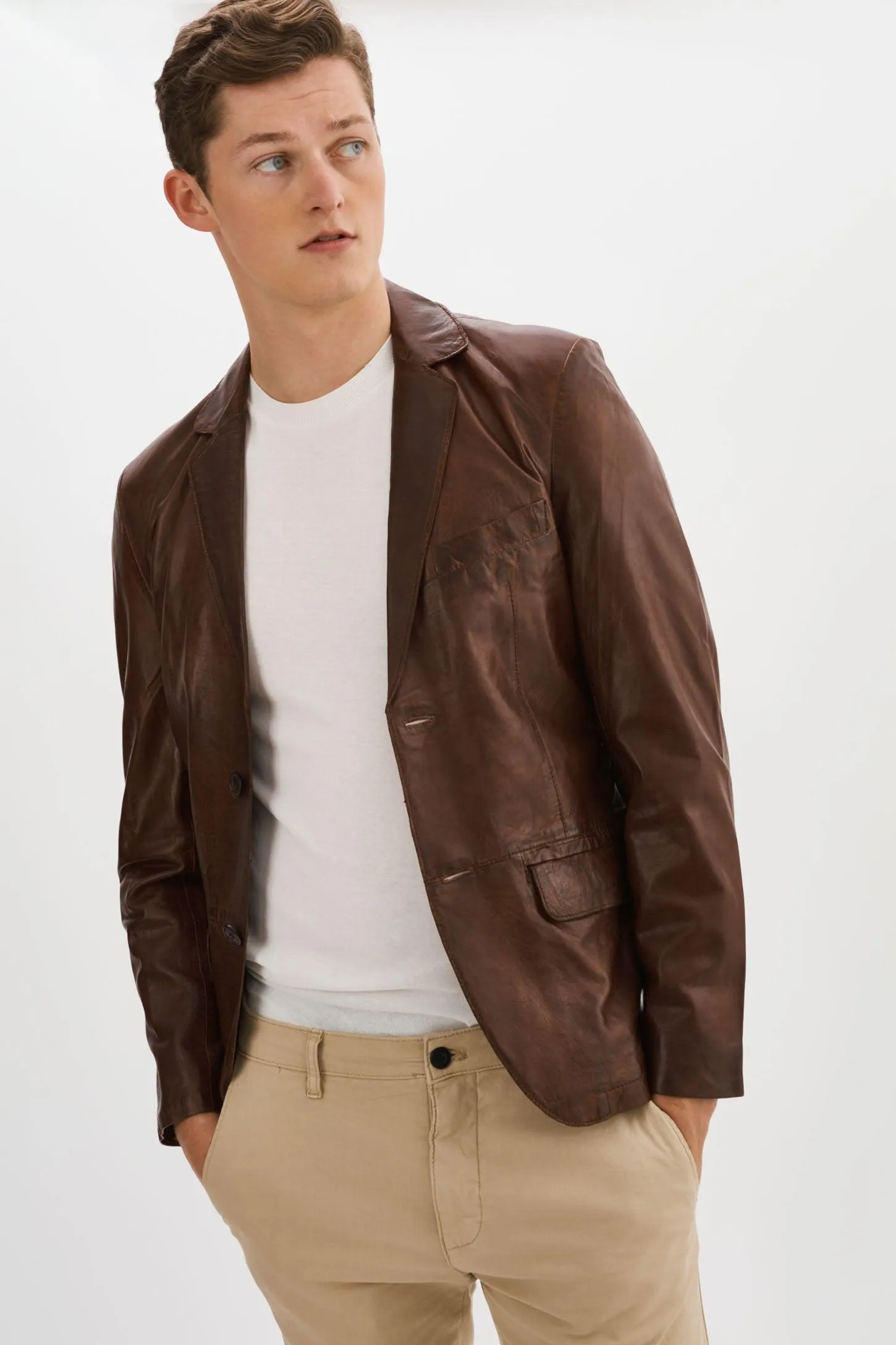 Regency - JOSHUA-N - Leather Blazer