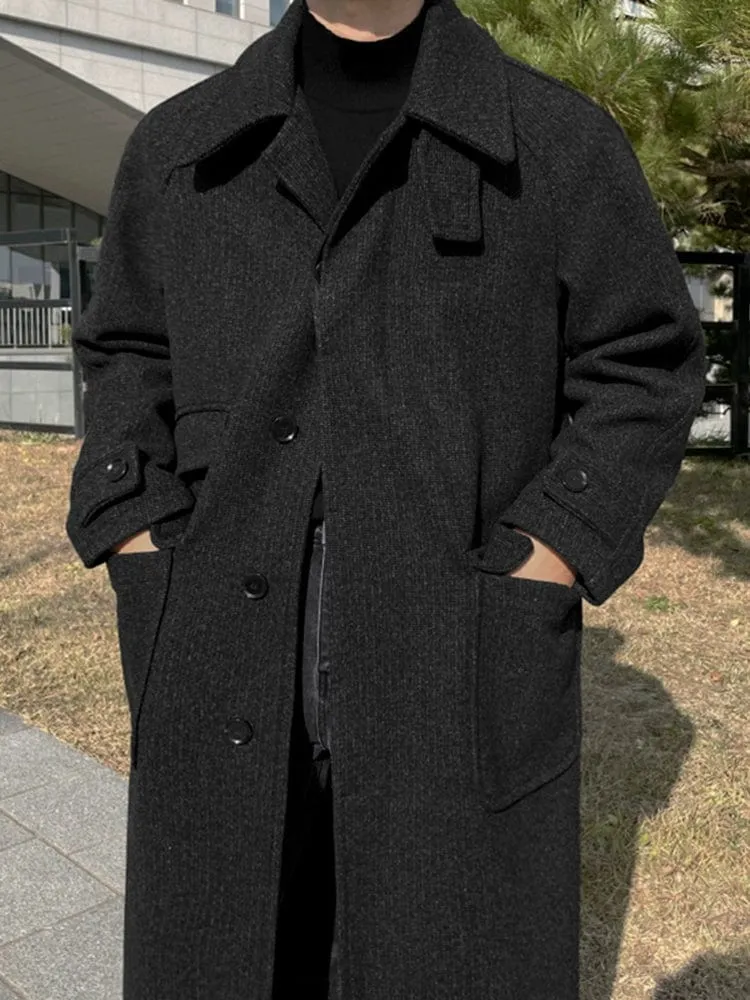 RT No. 10619 WOOLEN COLLAR COAT JK