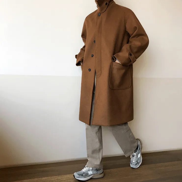 RT No. 2805 WOOLEN COLLAR COAT