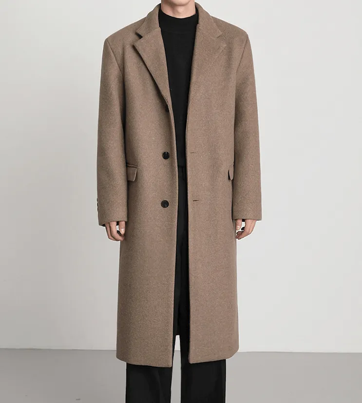 RT No. 6227 WOOLEN TRENCH COAT