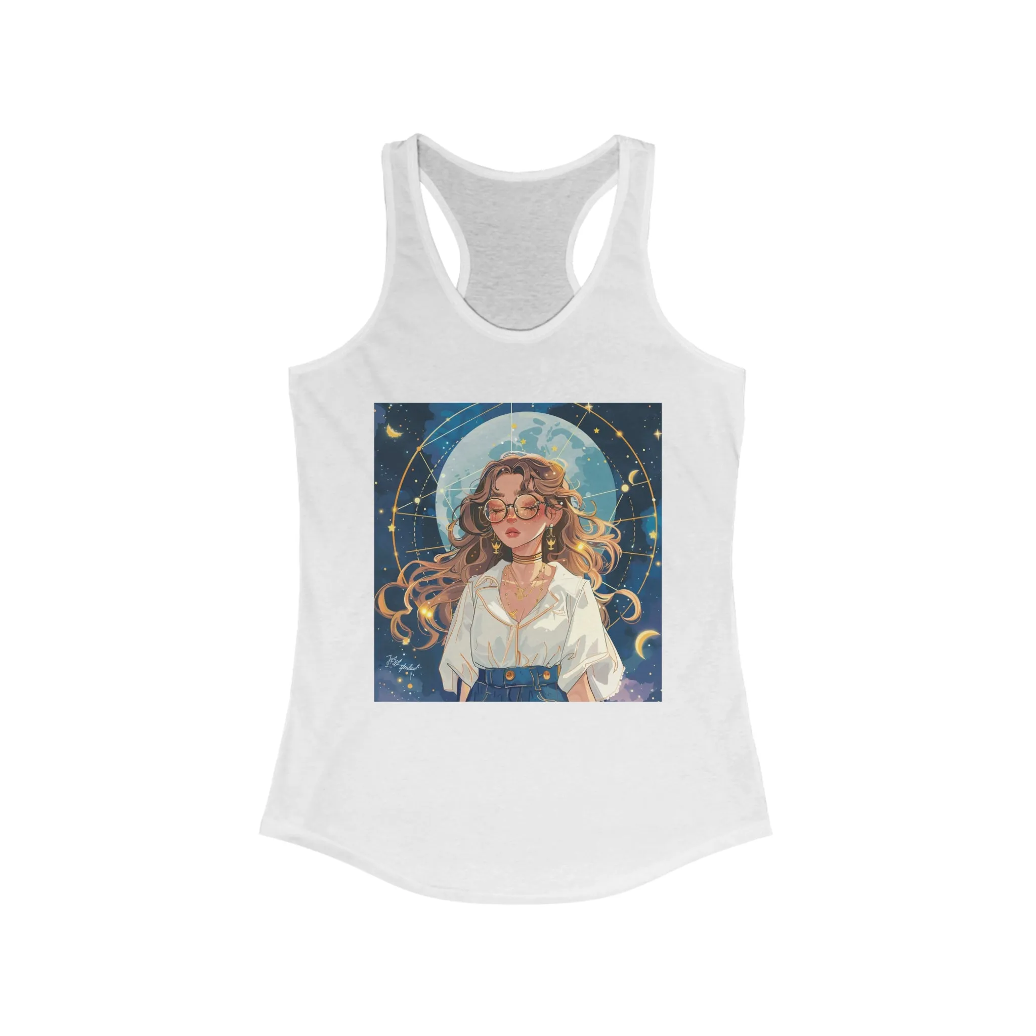 Sagittarius zodiac Women's Ideal Racerback Tank