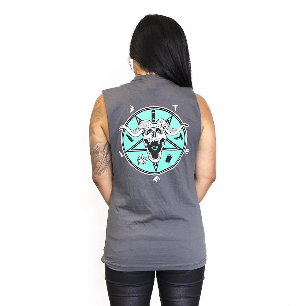 Screaming Skull Tank Top