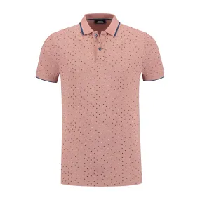 Short Sleeve Print Polo