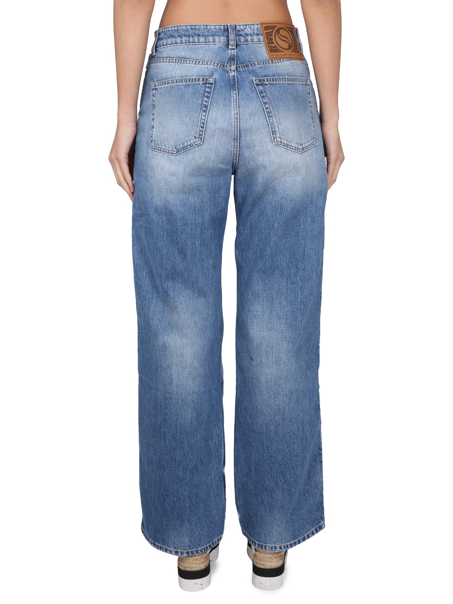 STELLA McCARTNEY    COTTON DENIM JEANS