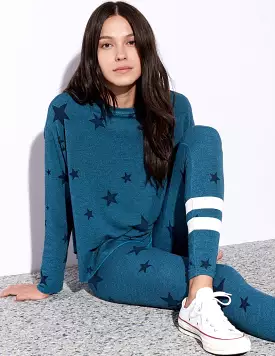 Sundry Stars Trapeze Sweatshirt Aqua