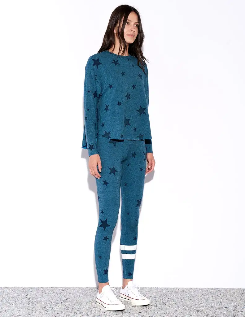 Sundry Stars Trapeze Sweatshirt Aqua