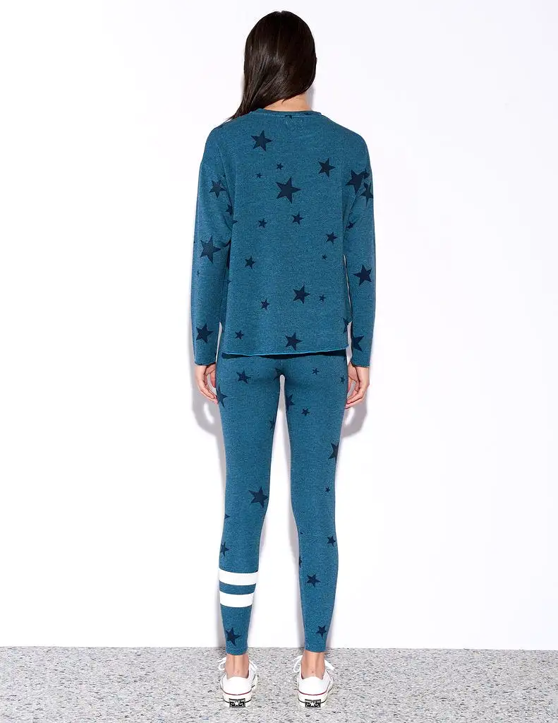 Sundry Stars Trapeze Sweatshirt Aqua