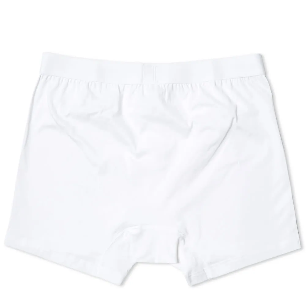 Sunspel Q82 Superfine Two Button ShortWhite