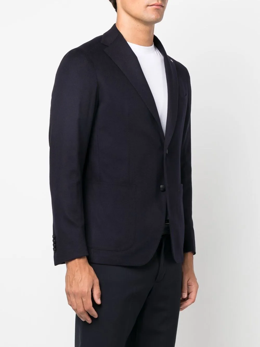 Tagliatore Blazer boutonné en laine mélangée