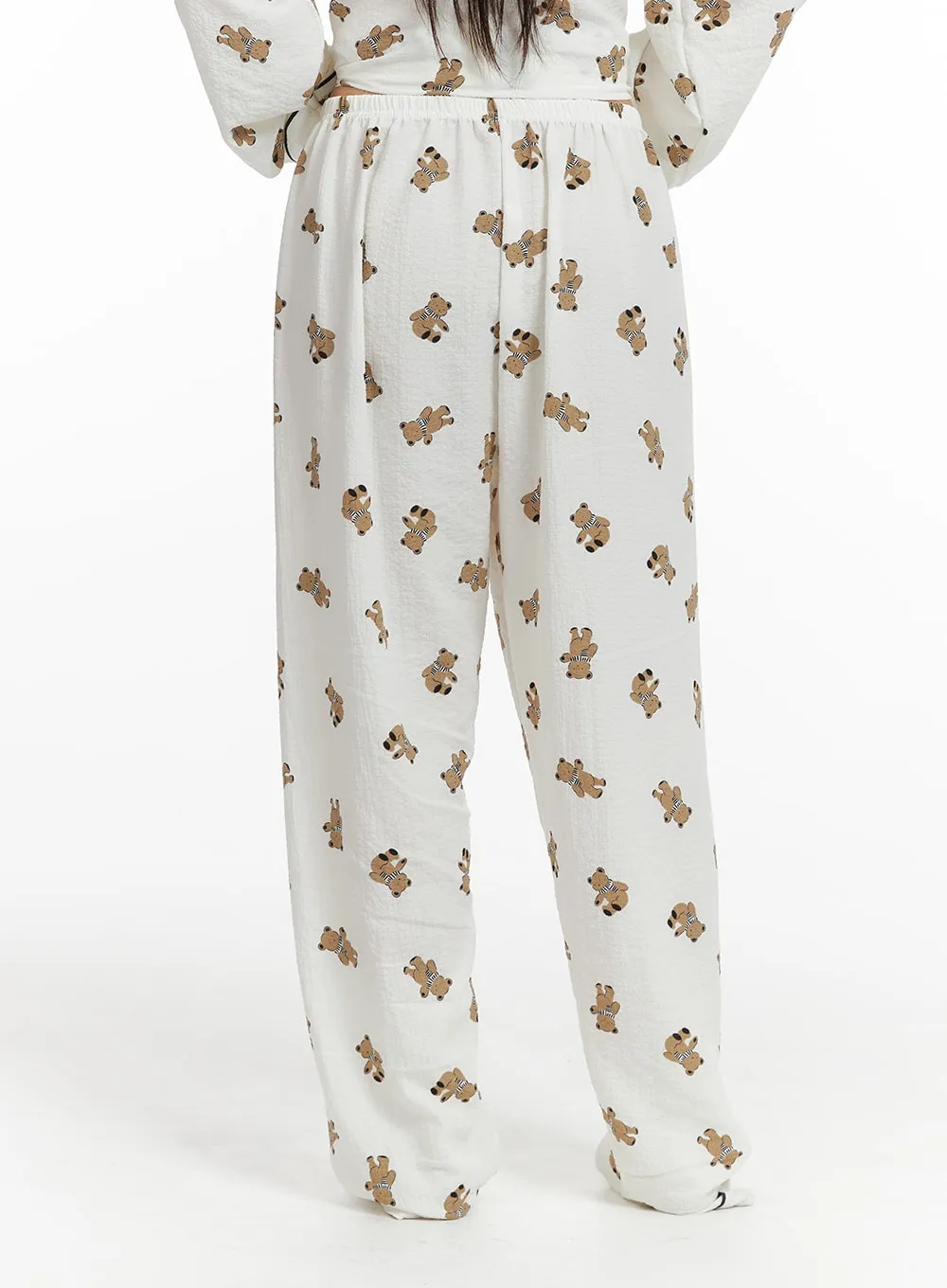 Teddy Graphic Pajama Set IF421