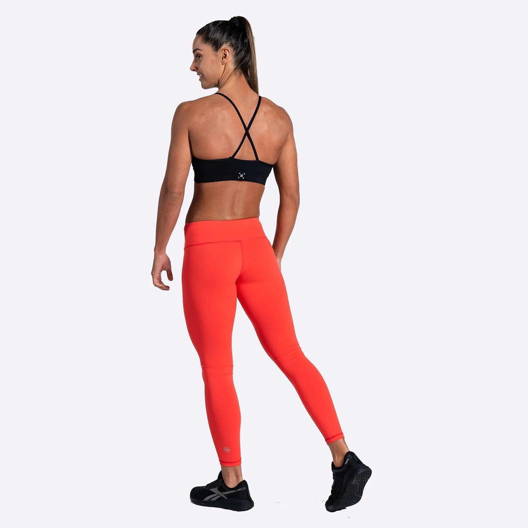 The WOD Life - Women's Balance Tights - Poppy Red