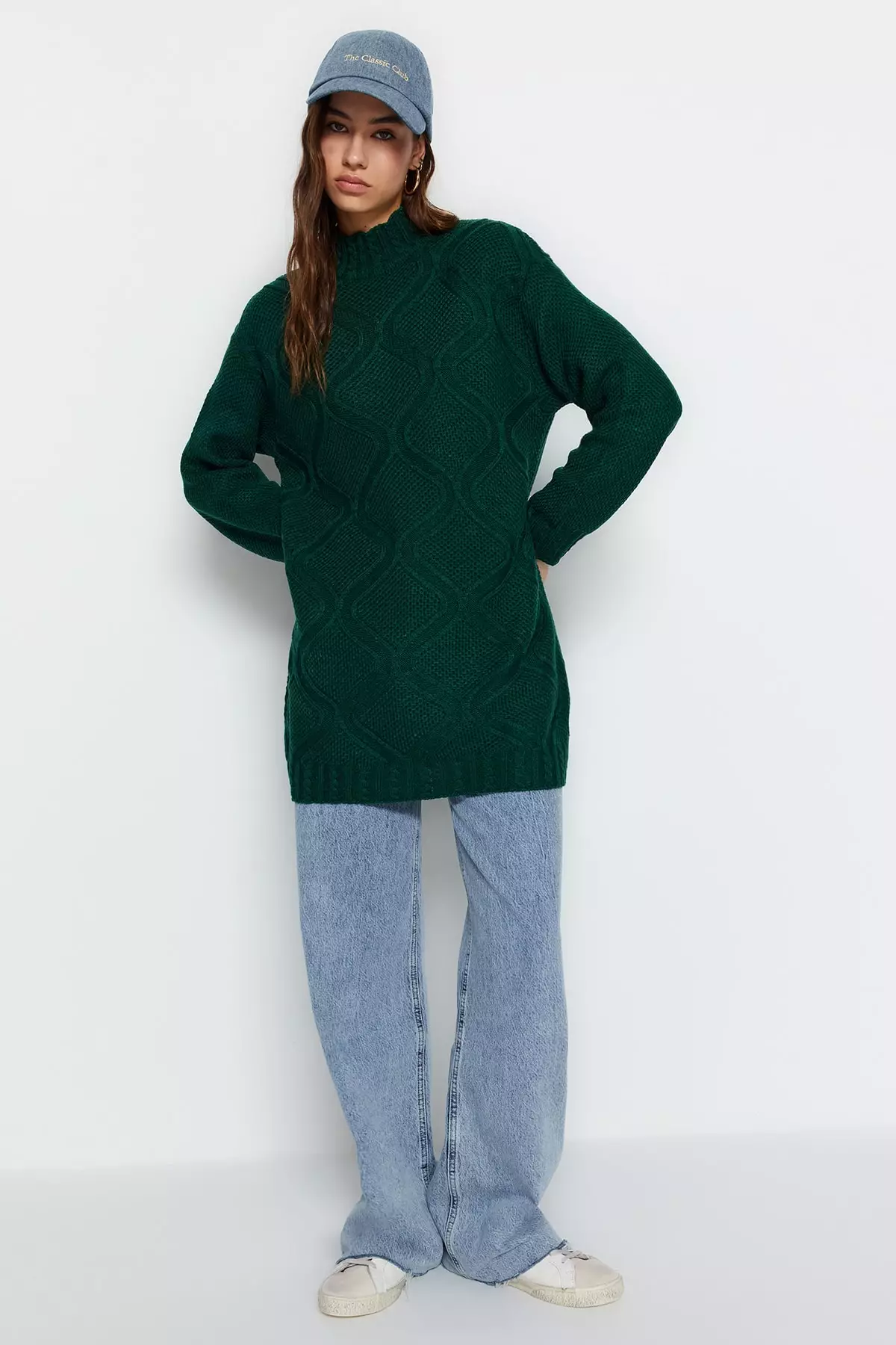 Trendyol Knitted Pattern Sweater