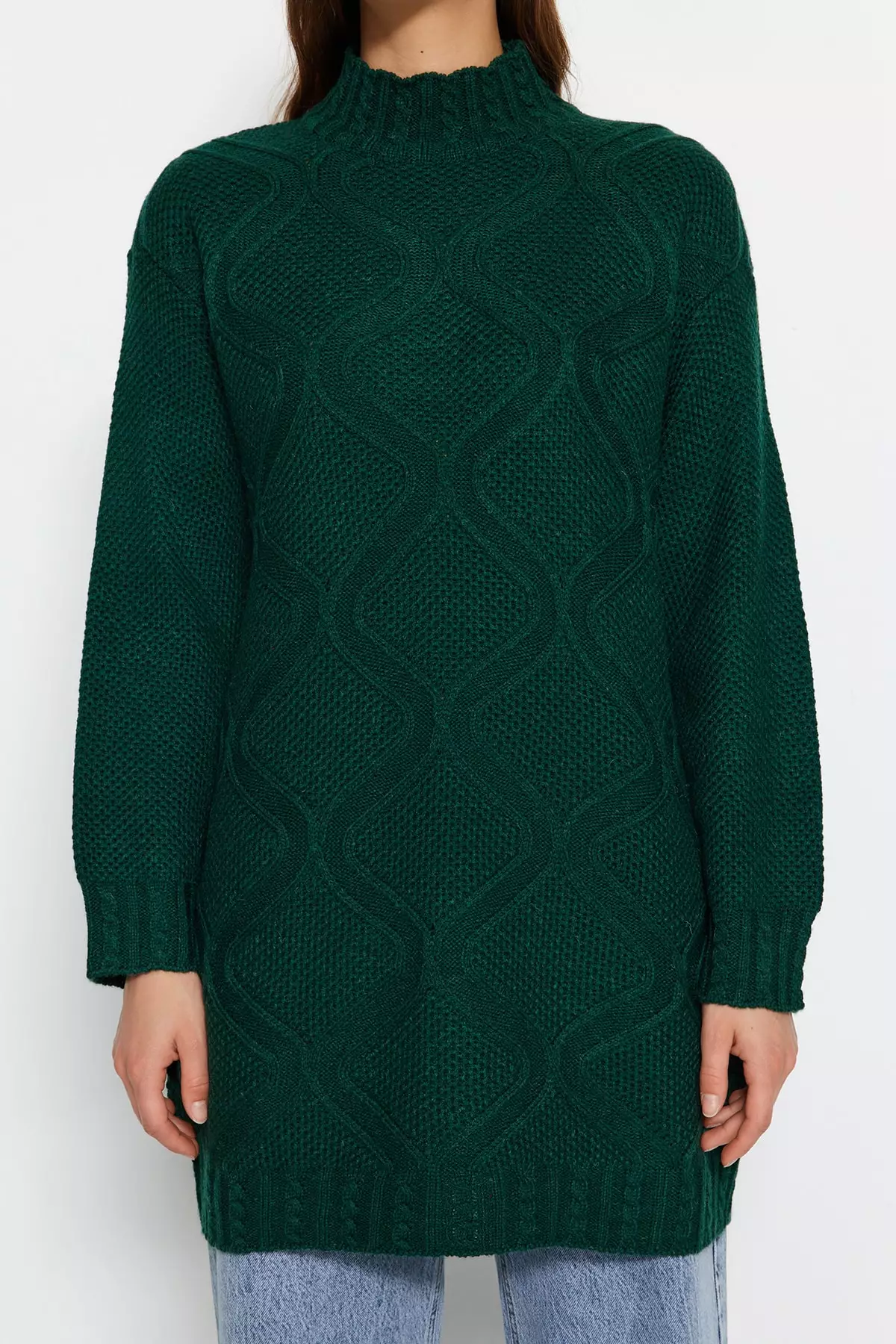 Trendyol Knitted Pattern Sweater