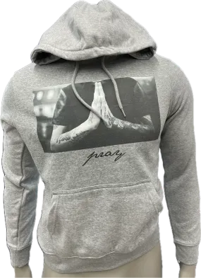 UPSCALE PRAY HOODIE  MT275-GREY