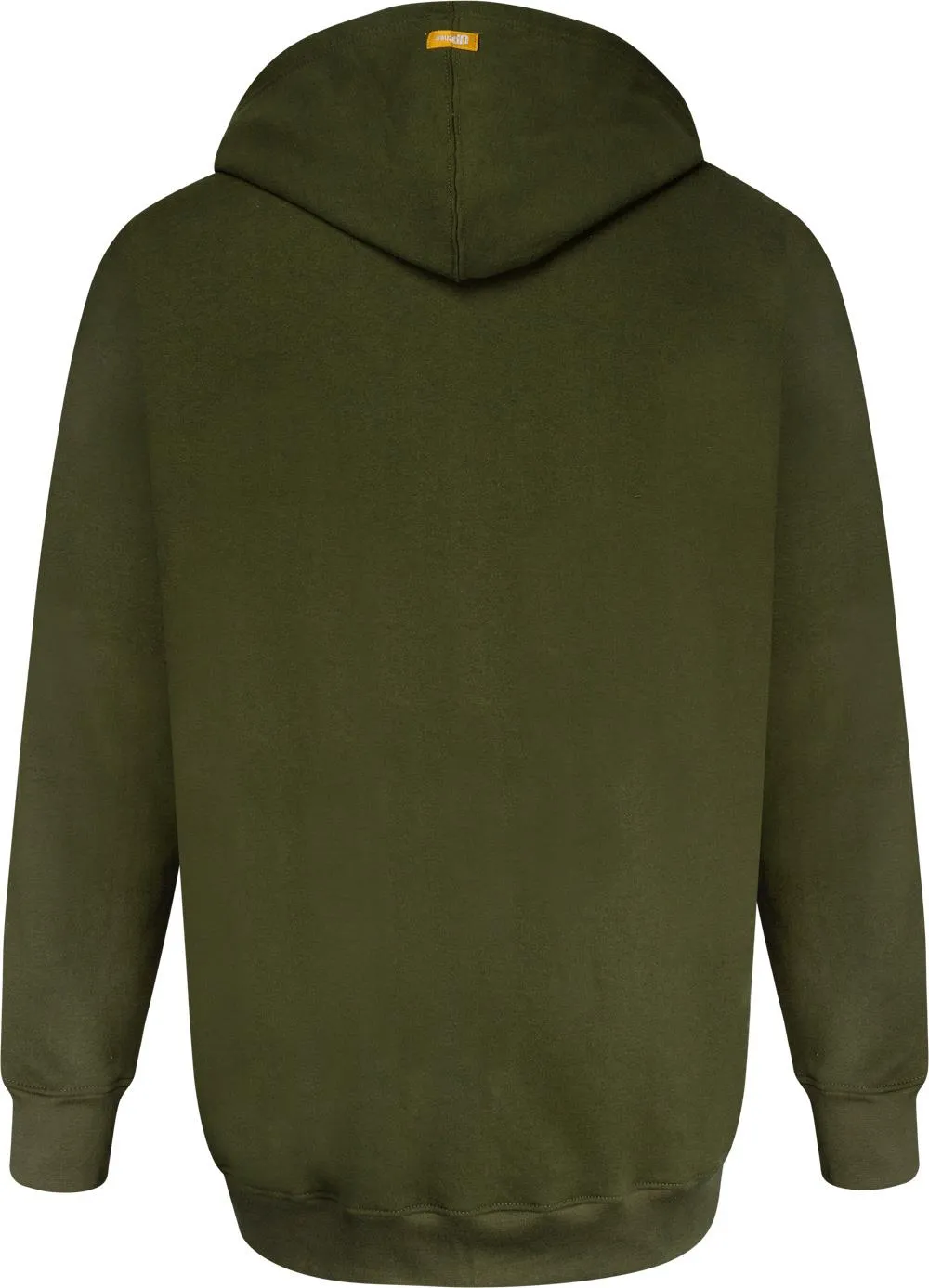 Uptheir Acklam Branded Zip Through Hoody - Chive