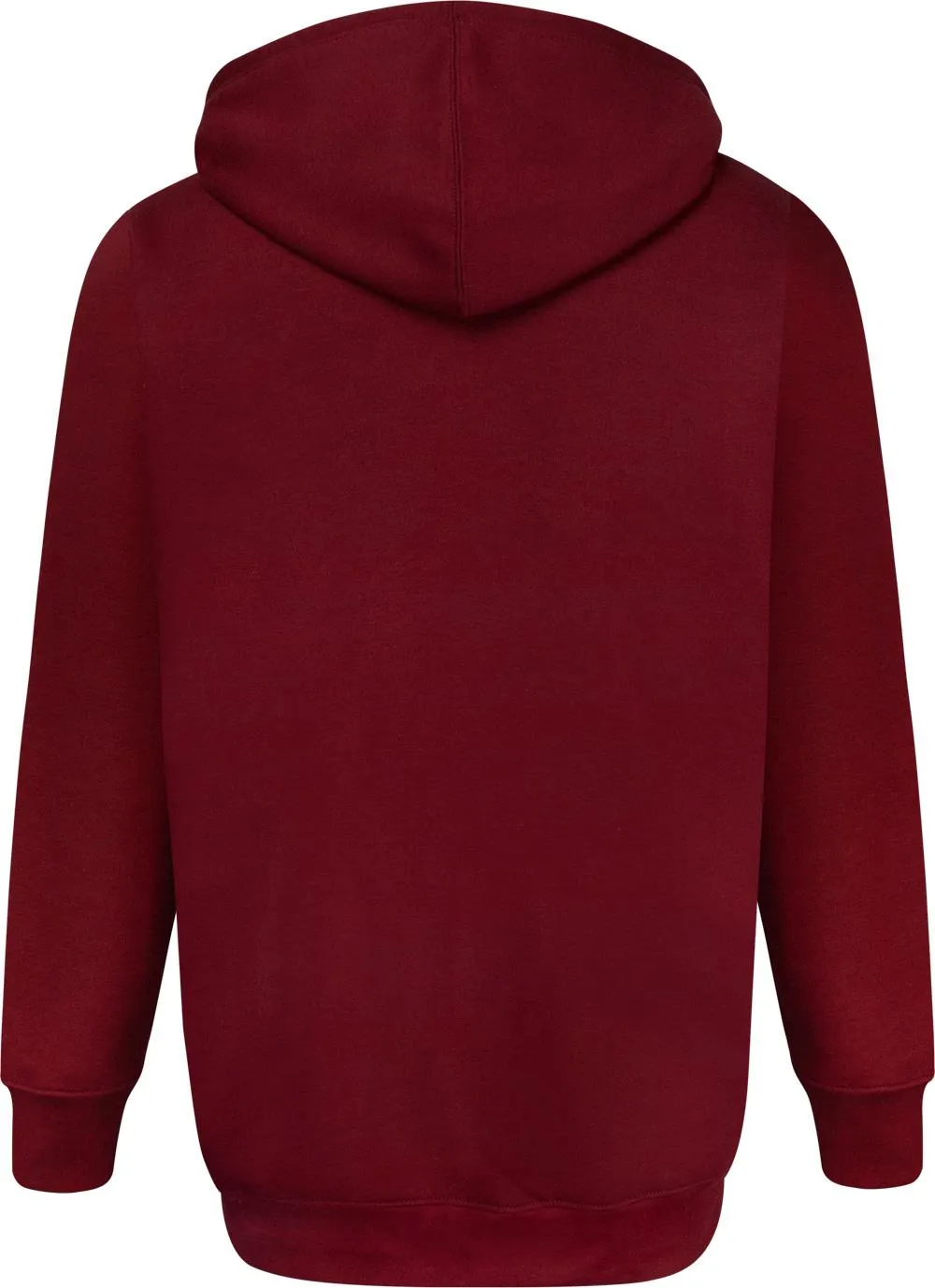 Uptheir Alder Contrast Colour Print Hoody - Cabernet