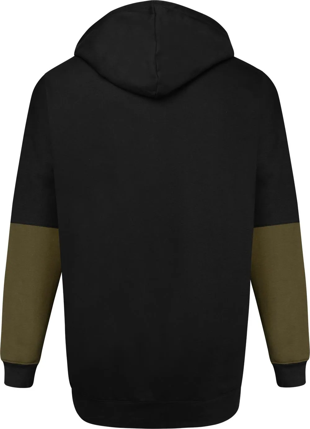 Uptheir Canter Chest Stripe Zip Hoody - Black Olive