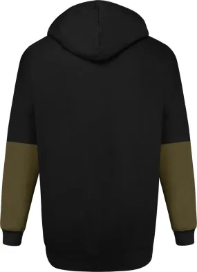 Uptheir Canter Chest Stripe Zip Hoody - Black Olive