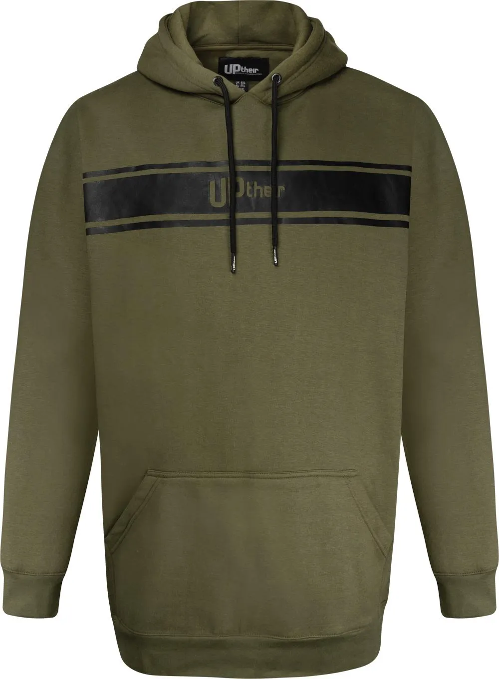 Uptheir Discovery Overhead Logo Hoody - Olive