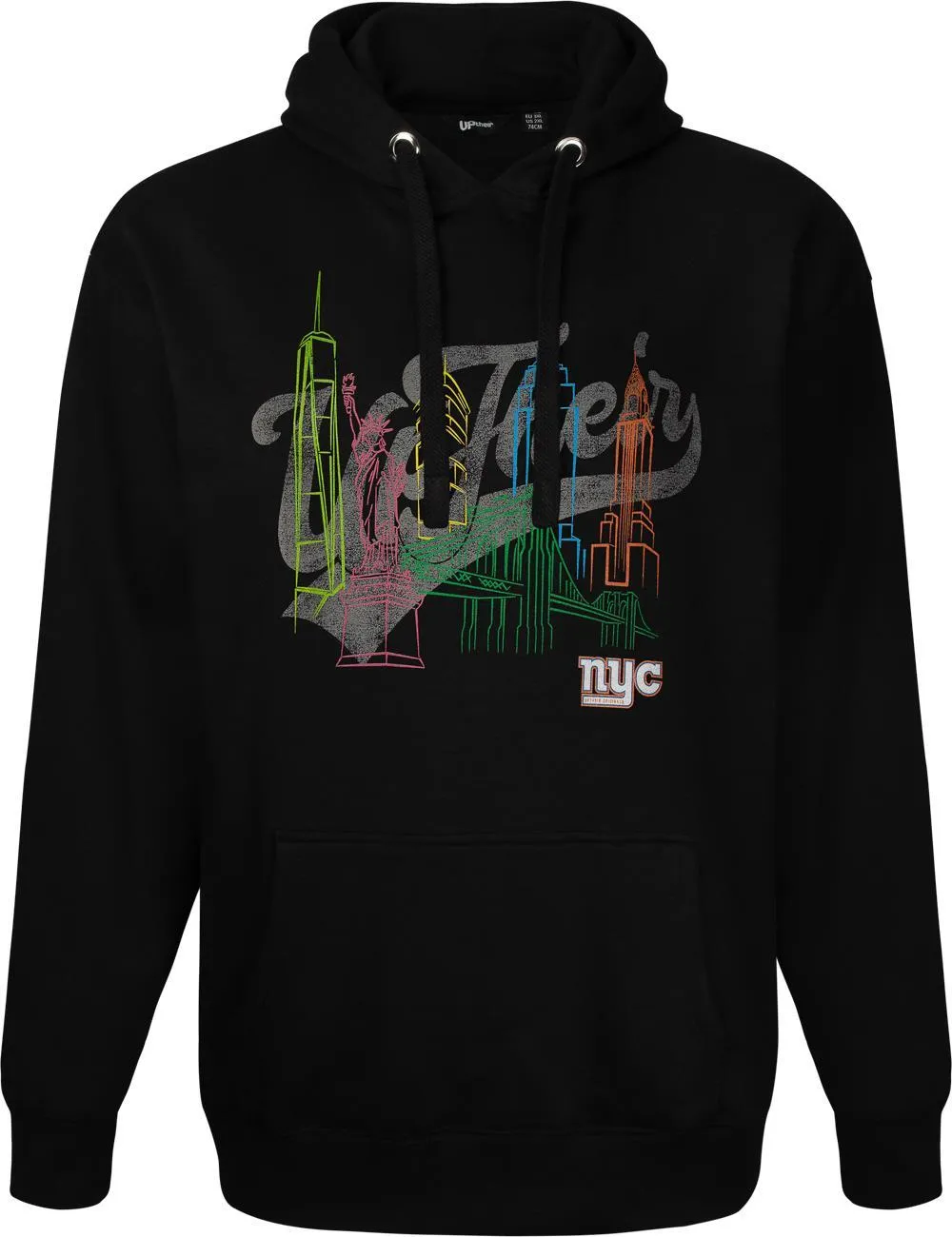 Uptheir Manhattan Hoody - Black