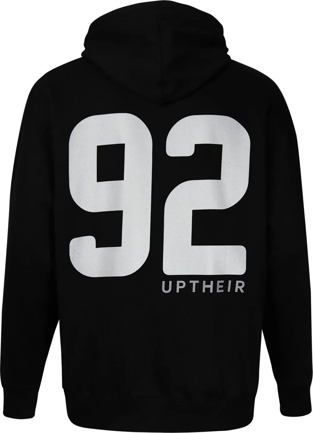 Uptheir Premium 92 Zip Hoody - Black