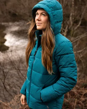 Ventoux Hooded Jacket - Womens - Teal