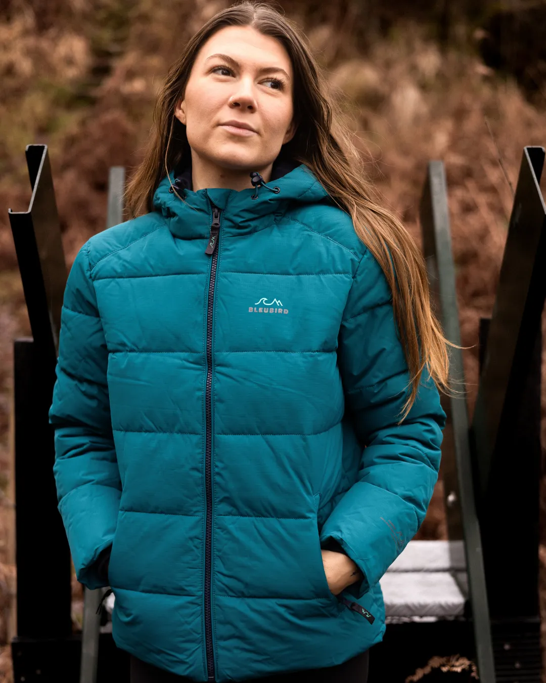 Ventoux Hooded Jacket - Womens - Teal