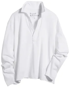 White Patrick Popover Henley