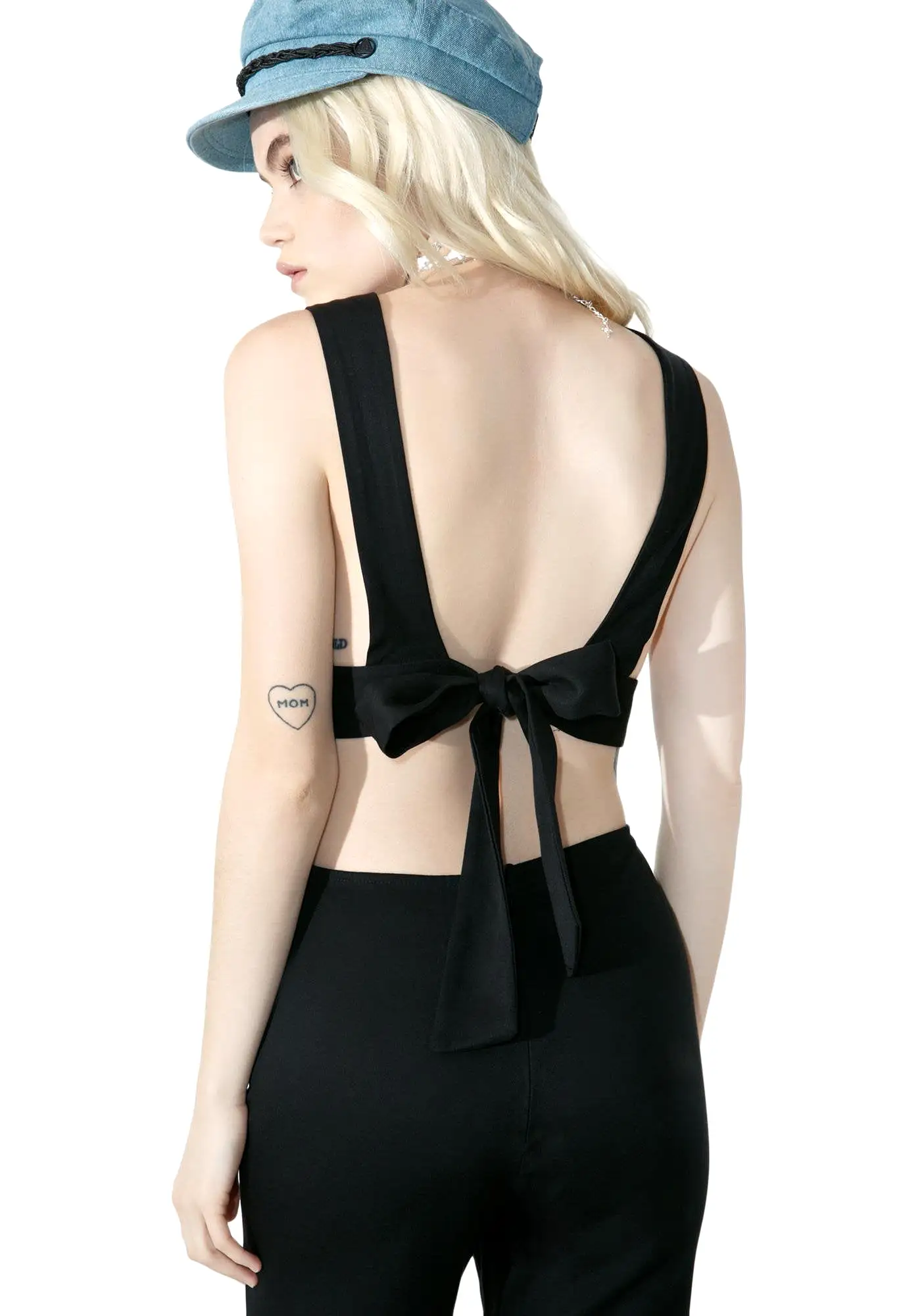 Wildfox Salty Blonde Jumpsuit Black