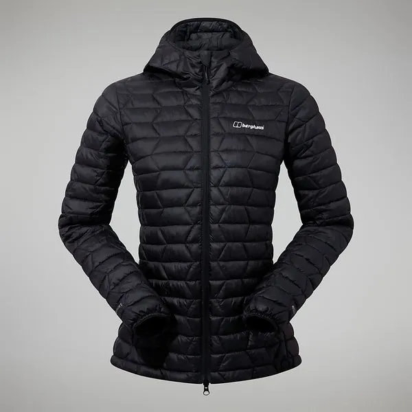 Women's Cuillin Insulated Hoody - Black/Grey