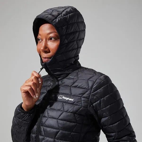 Women's Cuillin Insulated Hoody - Black/Grey