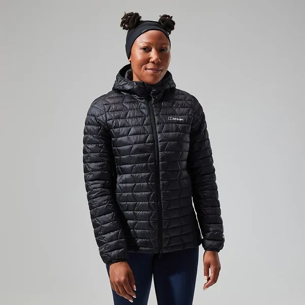 Women's Cuillin Insulated Hoody - Black/Grey