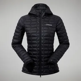 Women's Cuillin Insulated Hoody - Black/Grey