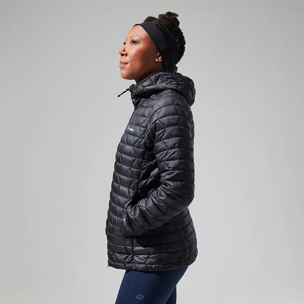 Women's Cuillin Insulated Hoody - Black/Grey