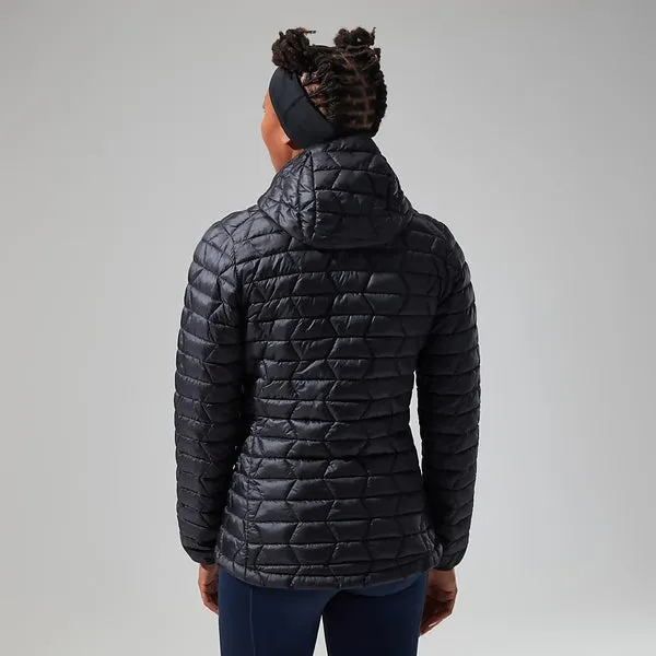 Women's Cuillin Insulated Hoody - Black/Grey